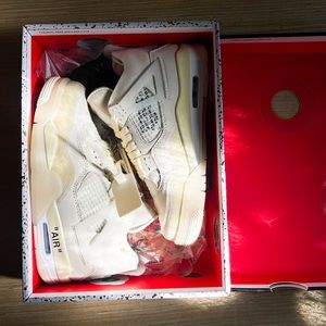Jordan 4 Offwhite ‘Sail’
